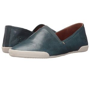 FRYE Melanie Blue Slip On Flats, sz 7